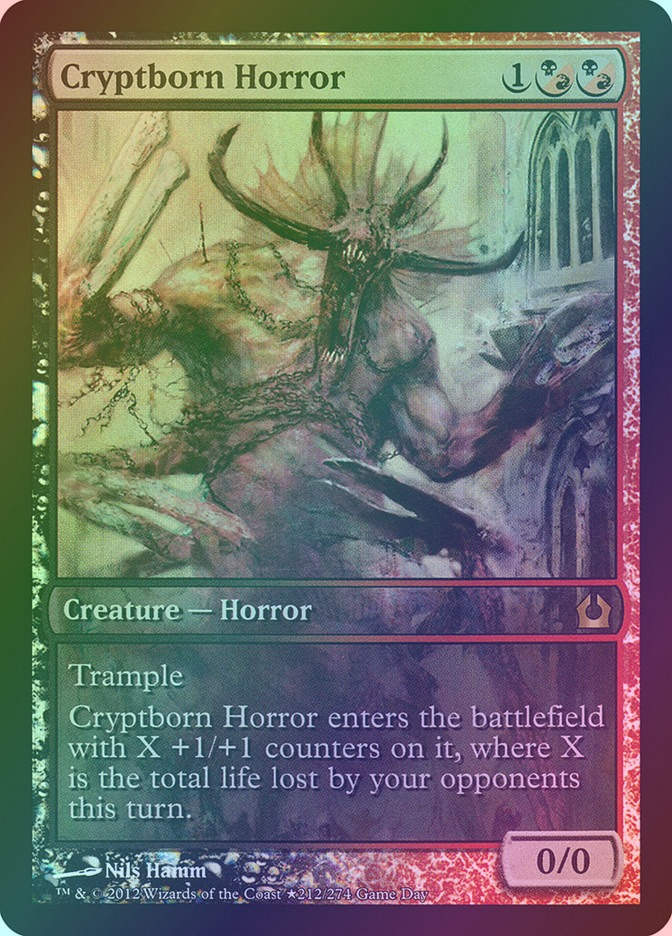 Cryptborn Horror (PRTR) (212) / Foil