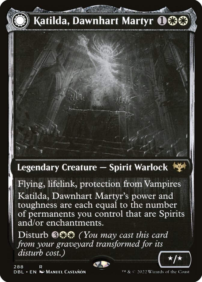 Katilda, Dawnhart Martyr // Katilda's Rising Dawn (DBL) (288)