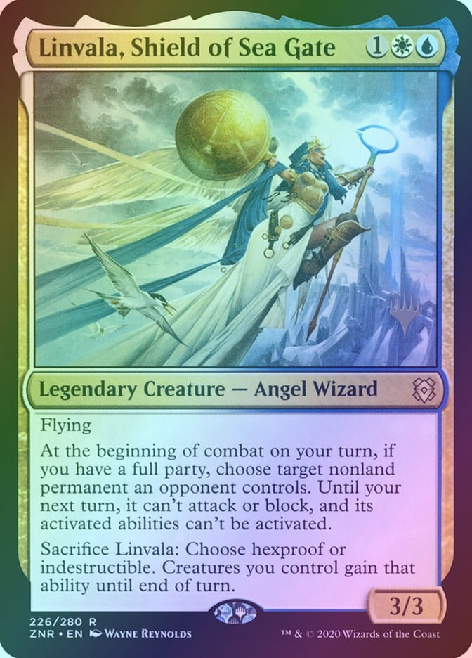 Linvala, Shield of Sea Gate (PZNR) (226p) / Foil