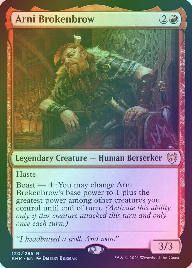 Arni Brokenbrow (KHM) (120) / Foil