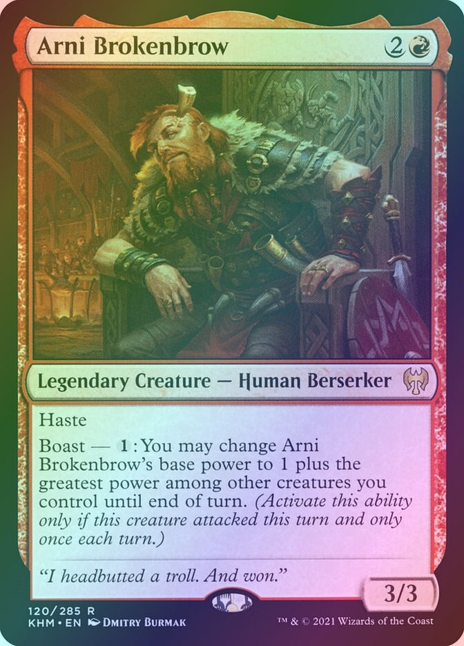 Arni Brokenbrow (KHM) (120) / Foil