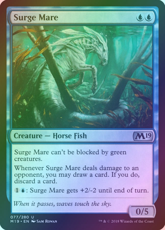 Surge Mare (M19) (77) / Foil