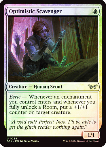 Optimistic Scavenger (DSK) (288) / Foil (Ghost)