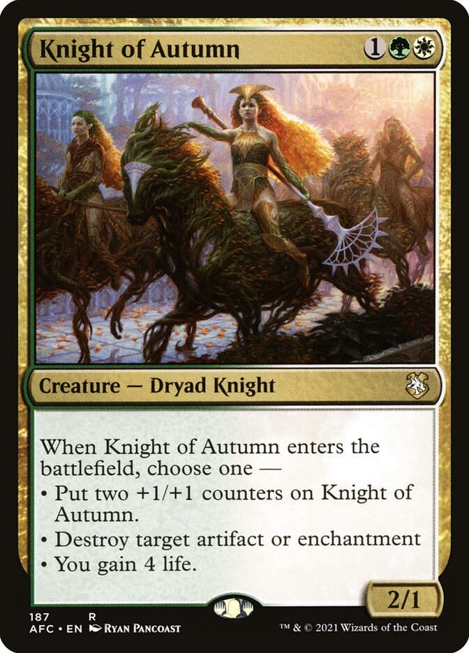 Knight of Autumn (AFC) (187)