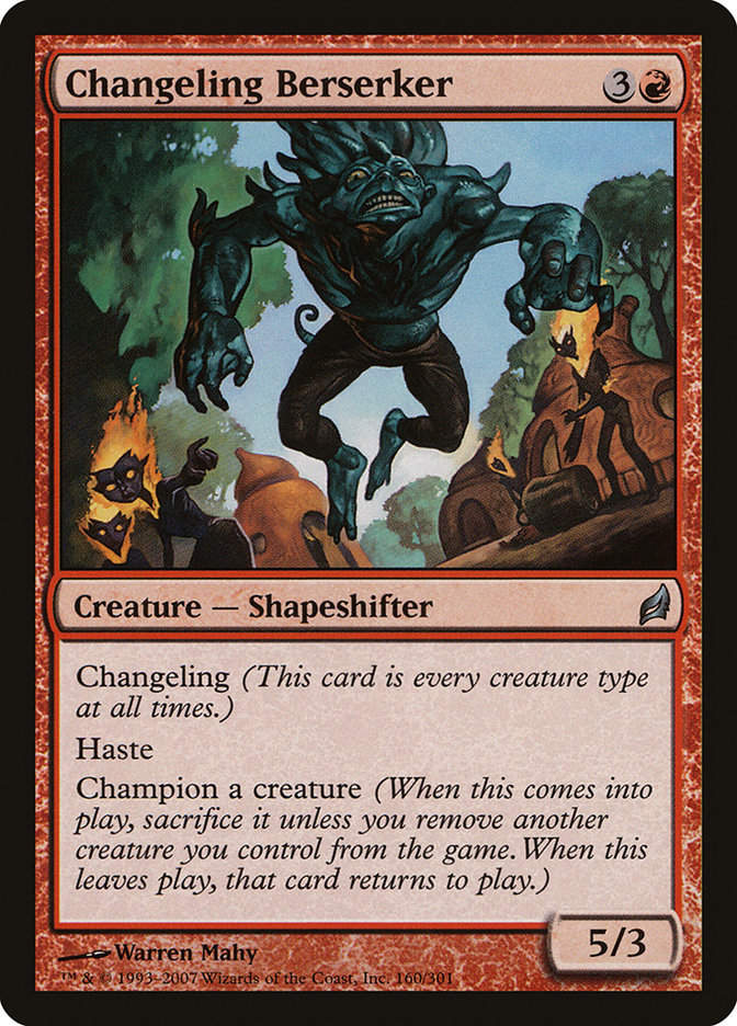 Changeling Berserker (LRW) (160)