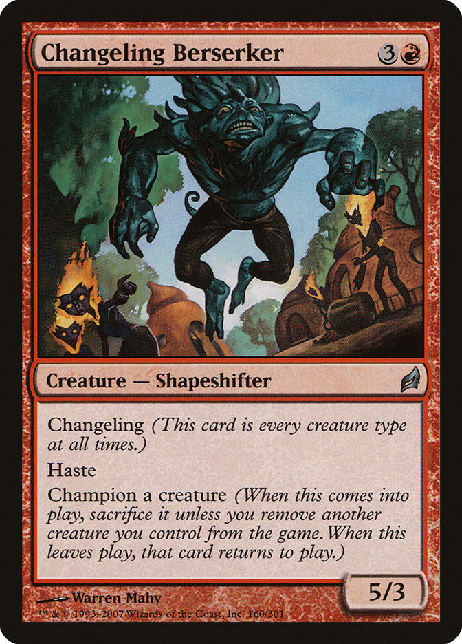 Changeling Berserker (LRW) (160)
