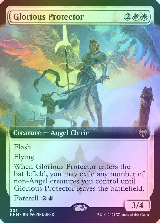 Glorious Protector (KHM) (335) / Extended Art / Foil