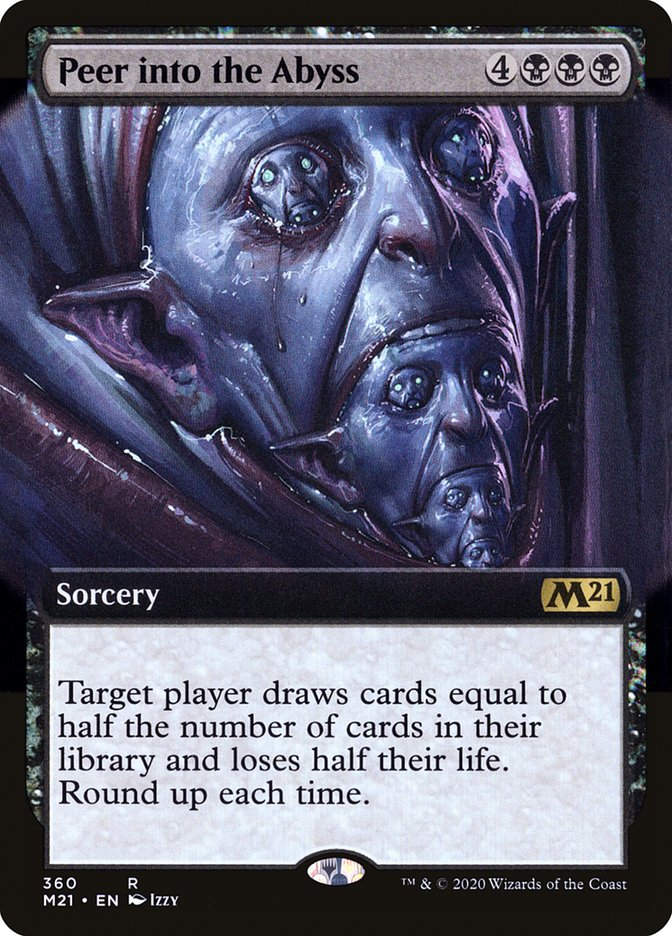 Peer into the Abyss (M21) (360) / Extended Art