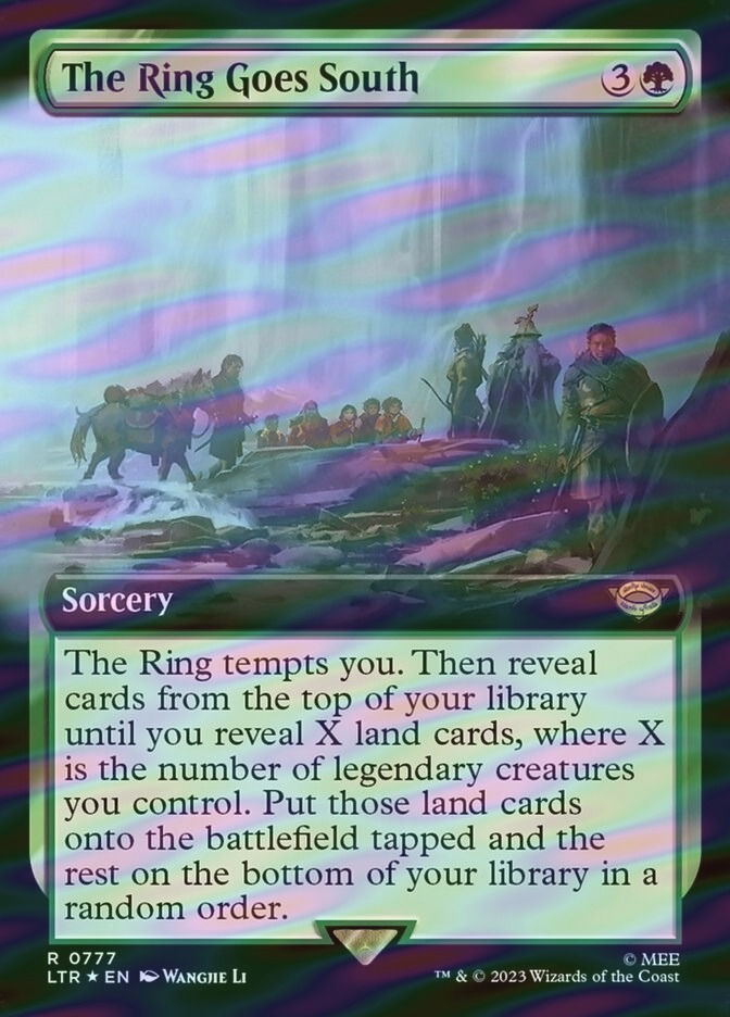 The Ring Goes South (LTR) (777) / Extended Art / Surge Foil