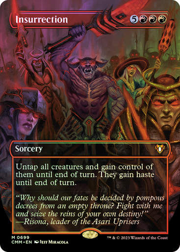 Insurrection (cmm) / Borderless / Foil