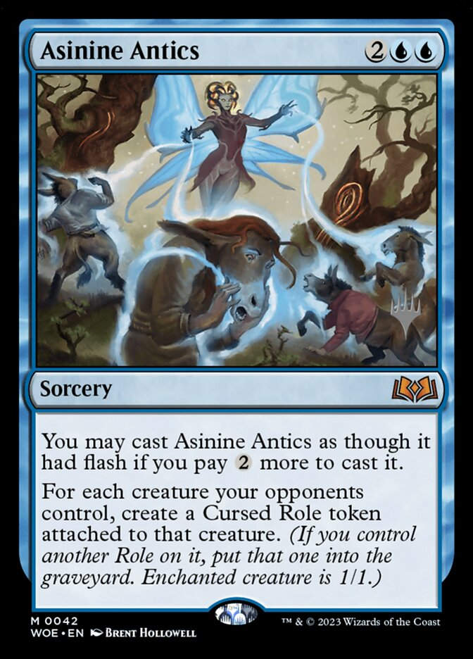 Asinine Antics (PWOE) (42p)