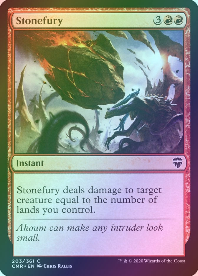 Stonefury (CMR) (203) / Foil