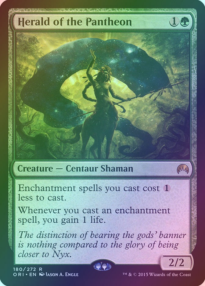 Herald of the Pantheon (ORI) (180) / Foil