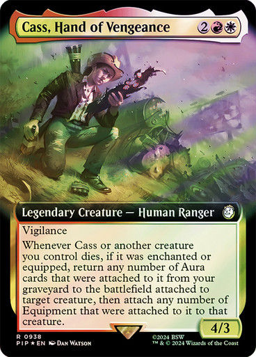 Cass, Hand of Vengeance (pip) (938) / Extended Surge Foil