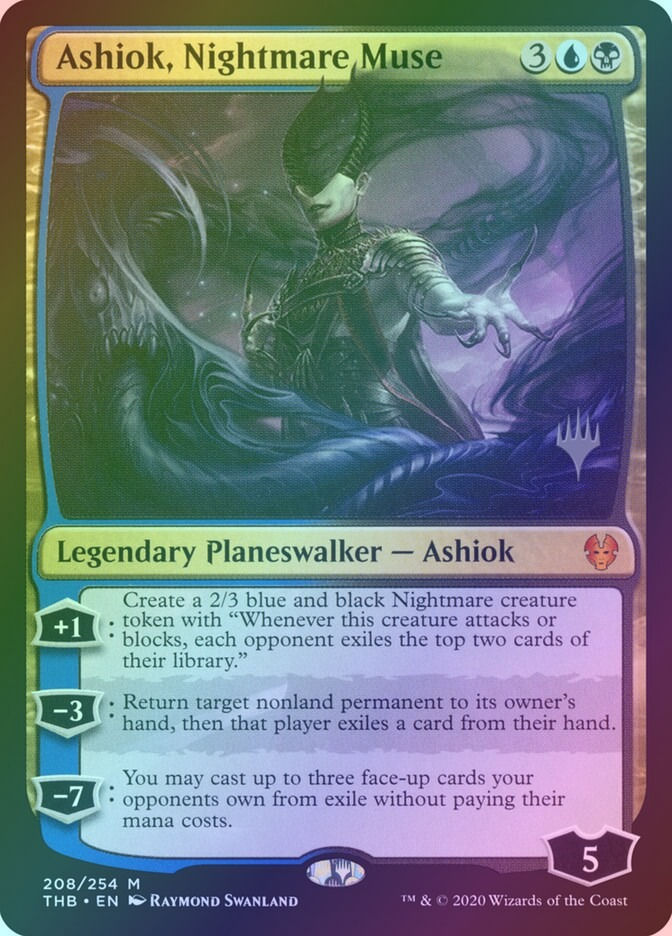 Ashiok, Nightmare Muse (PTHB) (208p) / Foil