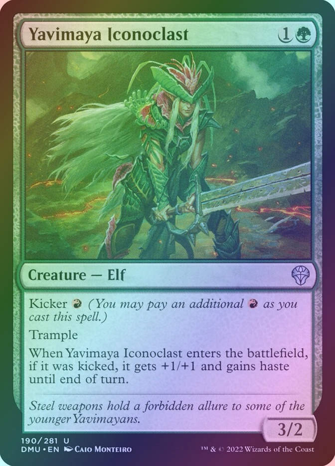 Yavimaya Iconoclast (DMU) (190) / Foil