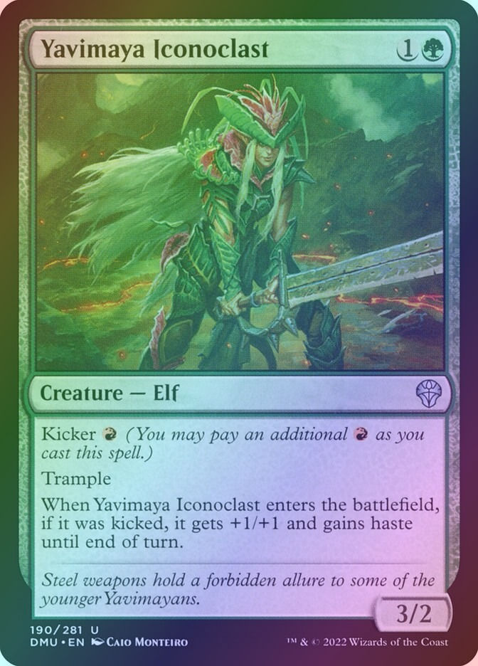 Yavimaya Iconoclast (DMU) (190) / Foil