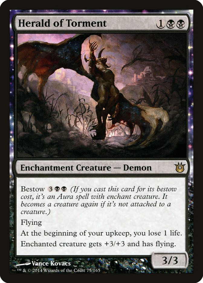 Herald of Torment (BNG) (75) / Foil