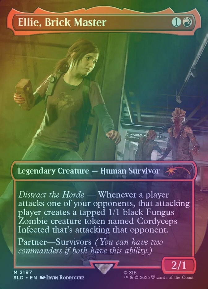 Ellie, Brick Master (SLD) (2197) / Borderless / Foil