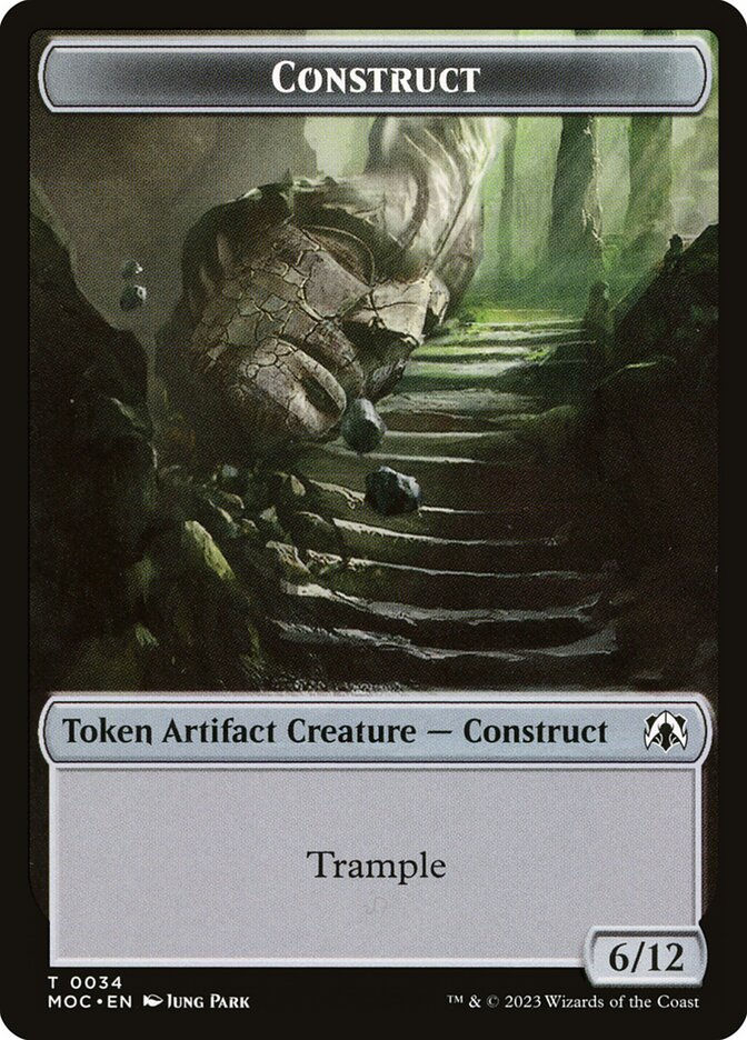 Phyrexian Golem // Construct (TMOC) (39 // 34) — cara 2 de 2