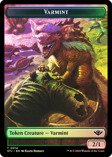 Mercenary // Varmint (TOTJ) / Foil — cara 2 de 2
