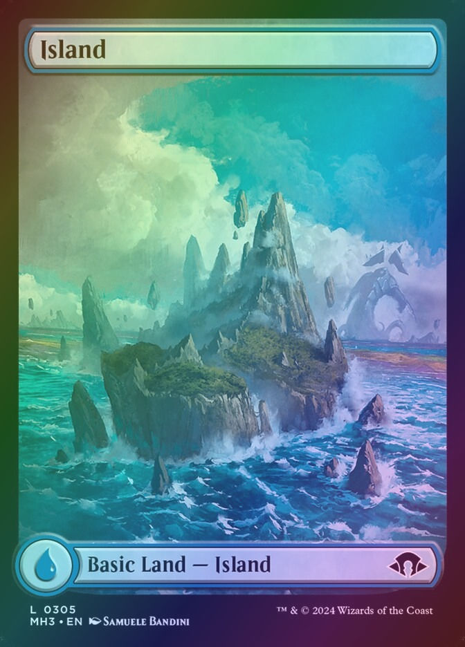 Island (MH3) (305) / Foil
