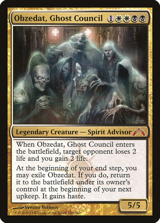 Obzedat, Ghost Council (GTC) (182)