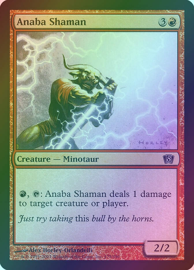 Anaba Shaman (8ED) (175★) / Foil