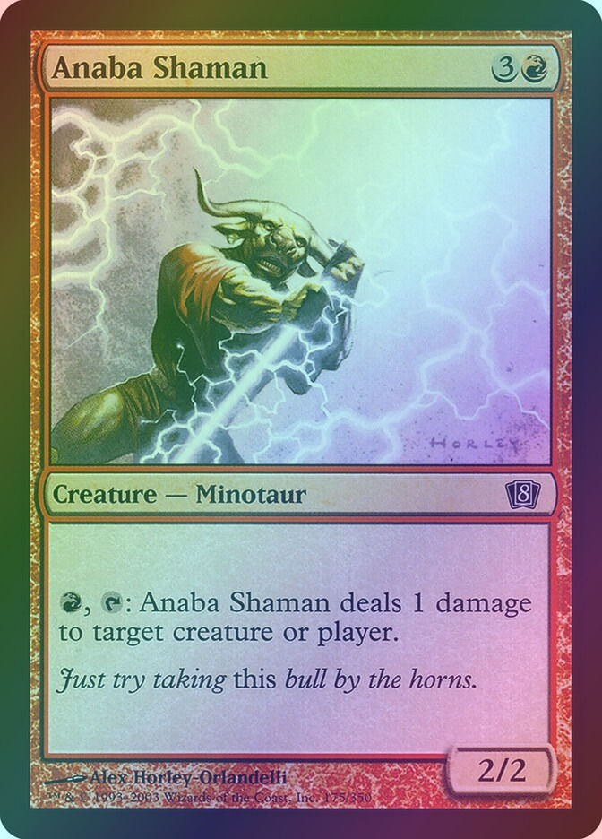 Anaba Shaman (8ED) (175★) / Foil