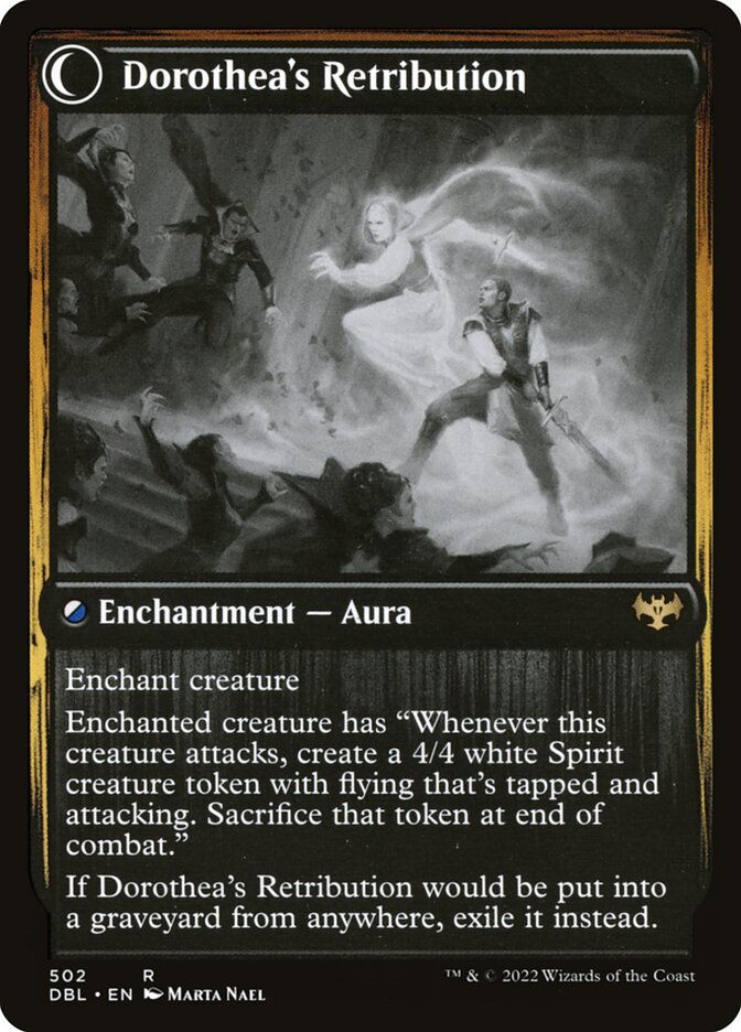 Dorothea, Vengeful Victim // Dorothea's Retribution (DBL) (502) — cara 2 de 2