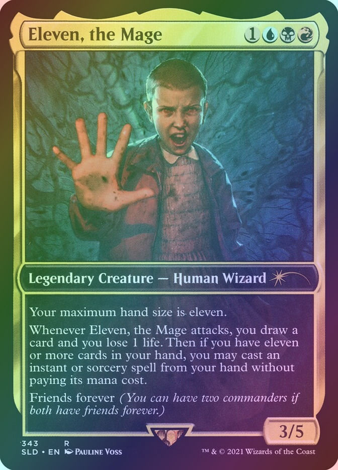 Cecily, Haunted Mage (SLD) (343) / Foil