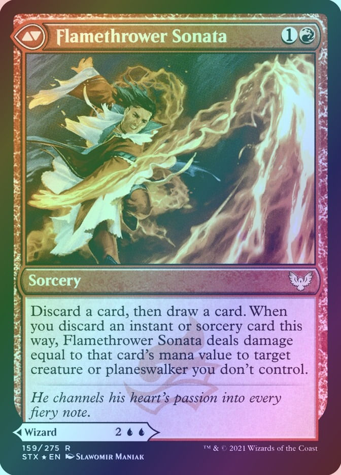Torrent Sculptor // Flamethrower Sonata (PSTX) (159s) / Foil — cara 2 de 2