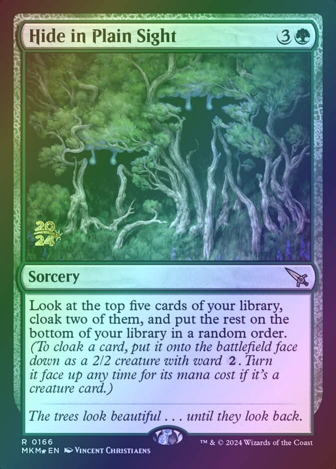 Hide in Plain Sight (PMKM) (166s) / Foil