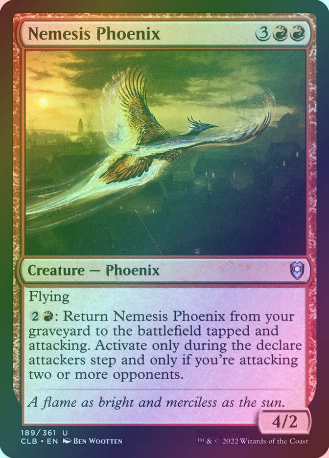 Nemesis Phoenix (CLB) (189) / Foil