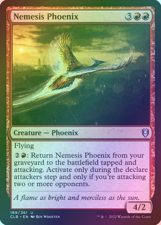 Nemesis Phoenix (CLB) (189) / Foil