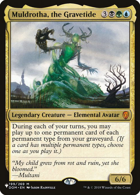 Muldrotha, the Gravetide (PLST) (DOM-199)