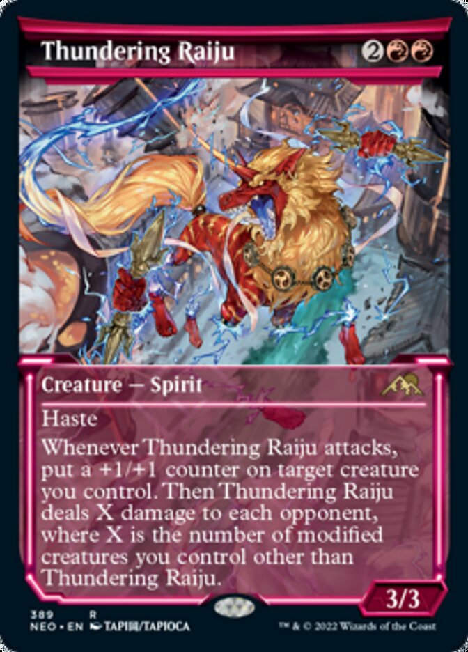Thundering Raiju (NEO) / Showcase