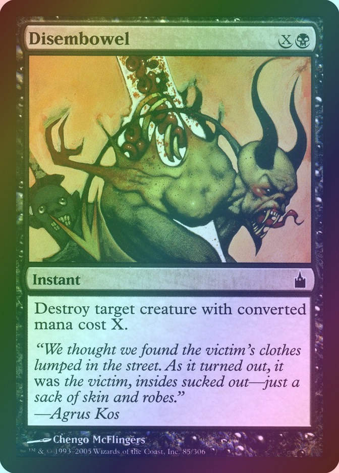 Disembowel (RAV) (85) / Foil