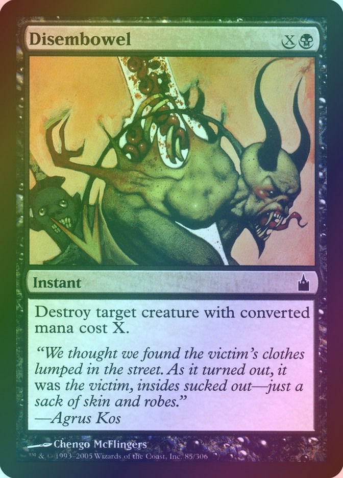 Disembowel (RAV) (85) / Foil