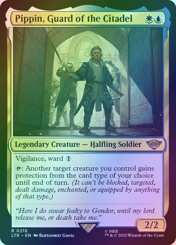 Pippin, Guard of the Citadel (LTR) (218) / Foil