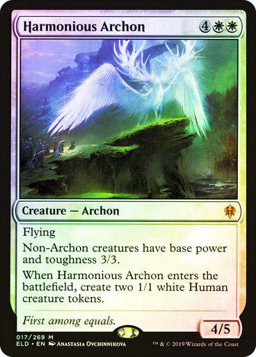 Harmonious Archon (ELD) (17) / Foil