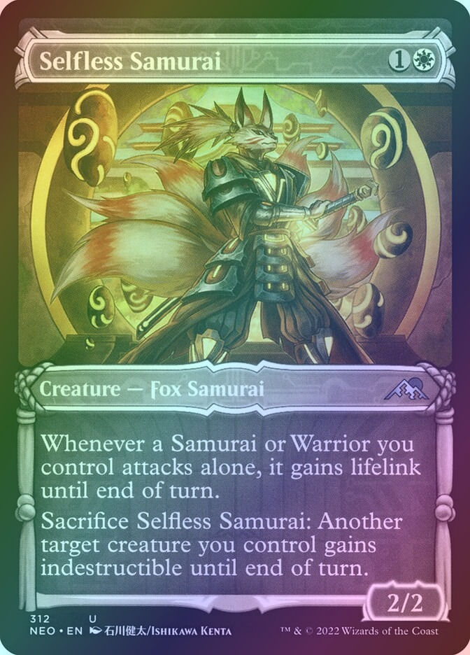 Selfless Samurai (NEO) (312) / Showcase / Foil