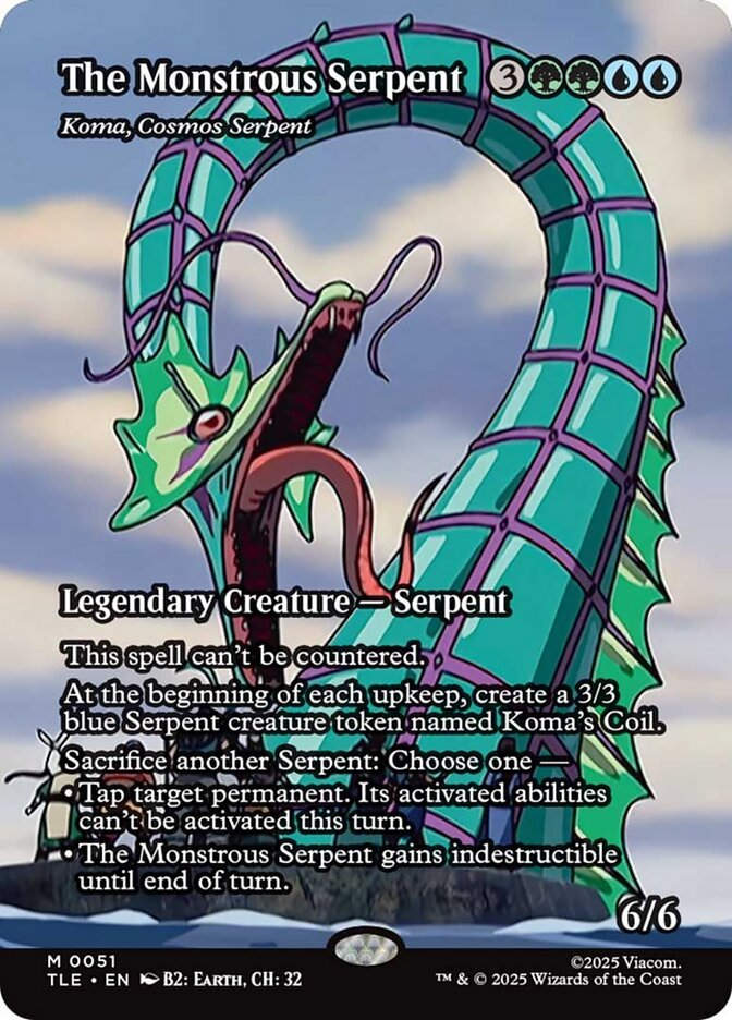 Koma, Cosmos Serpent (TLE) (51) / Borderless
