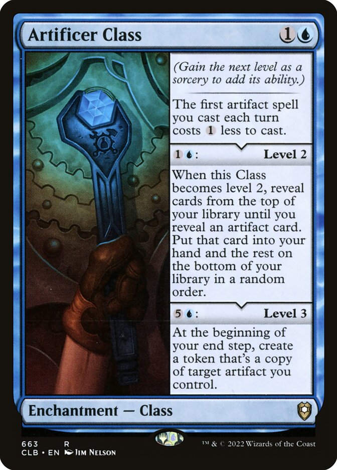Artificer Class (CLB) (663)