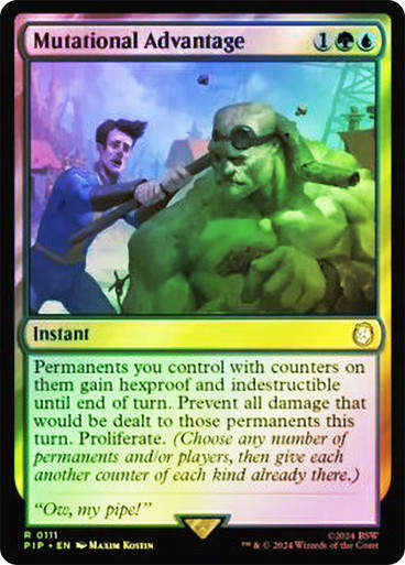 Mutational Advantage (pip) (111) / Foil