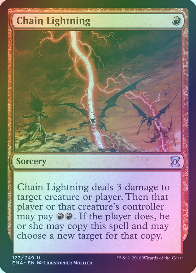 Chain Lightning (EMA) (123) / Foil