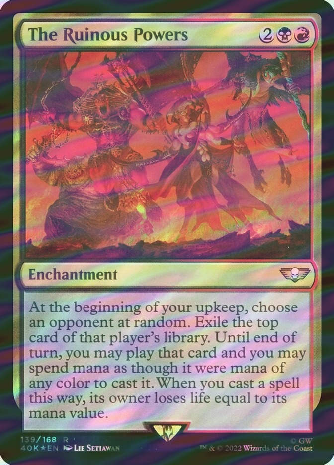 The Ruinous Powers (40K) (139★) / Surge Foil
