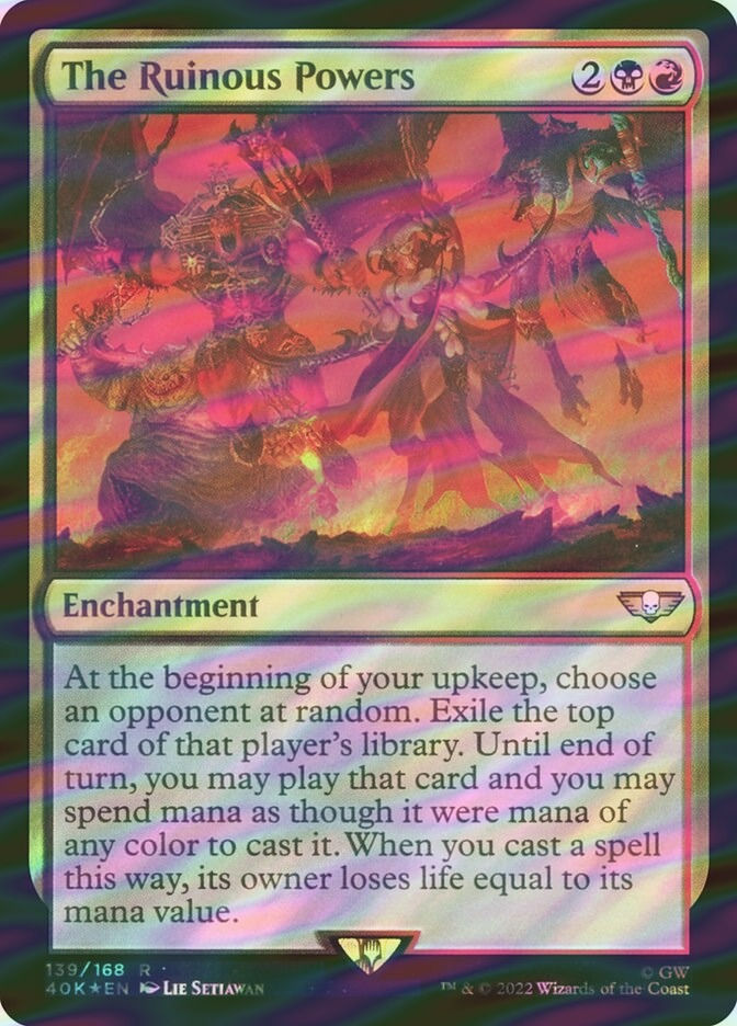 The Ruinous Powers (40K) (139★) / Surge Foil