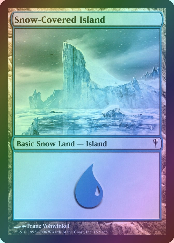 Snow-Covered Island (CSP) (152) / Foil