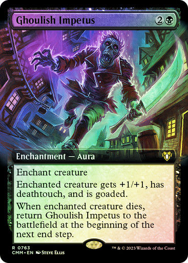 Ghoulish Impetus (cmm) / Extended Art / Foil